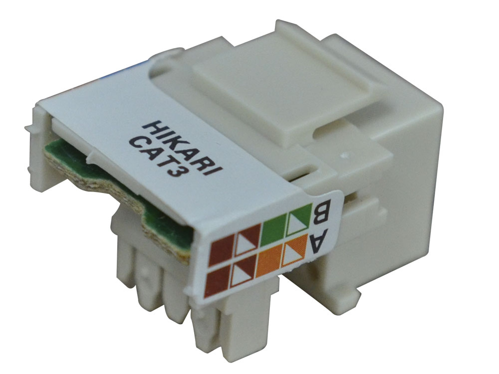 Imagem Conector Fmea RJ11 CAT3 8x4
