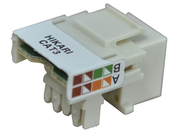 Imagem Conector Fmea RJ11 CAT3 6x4
