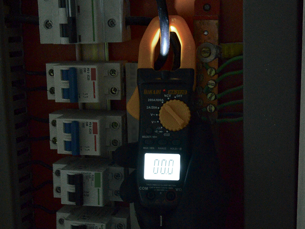 Imagem Alicate Ampermetro Digital Compacto True RMS