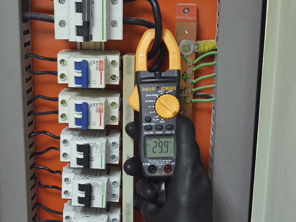 Imagem Alicate Ampermetro Digital Compacto True RMS
