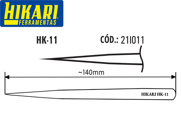 Imagem Pina HK-11 - Ponta Reta Fina